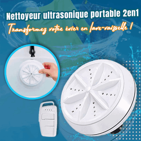 Nettoyeur ultrasonique portable