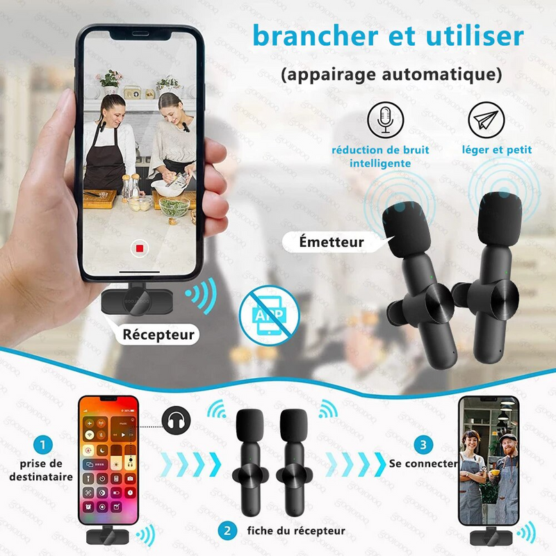 Mini micro bluetooth de téléphone