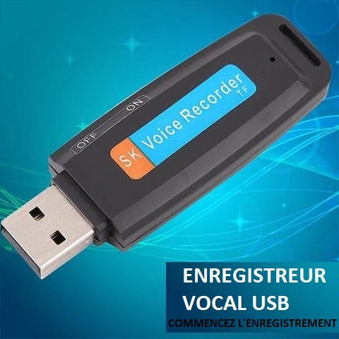 Mini dictaphone USB