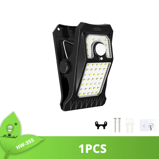 Lampe LED solaire à clipser