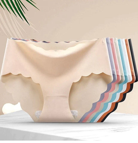 Lot de 3 culottes sans coutures et élastiques