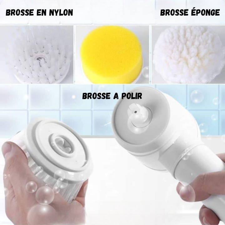 Brosse de lavage 5 en 1