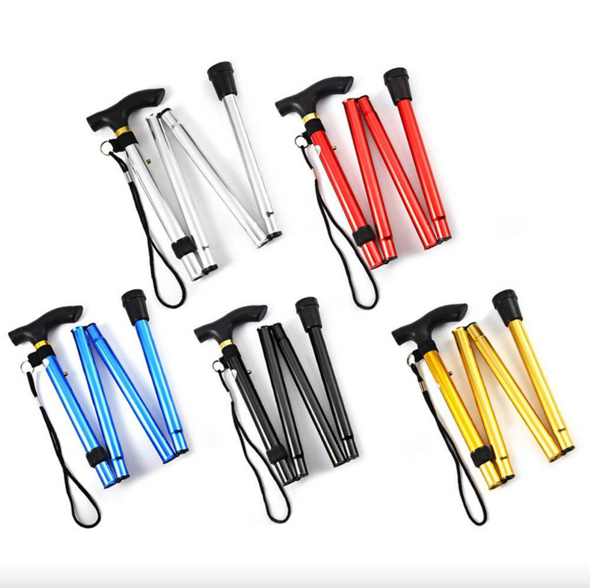 Canne Pliante pour Seniors Actifs