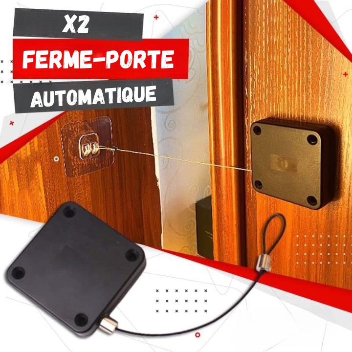 2x Ferme-porte automatique