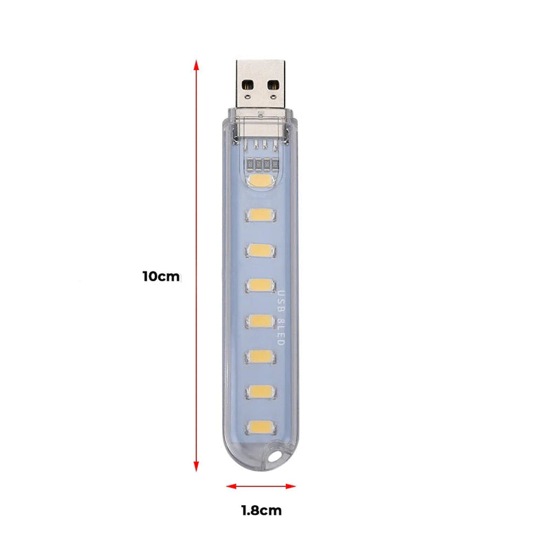 Lot de 4 Mini Lampes LED USB