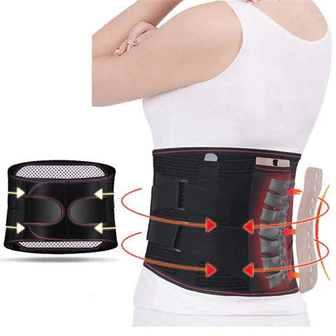 Ceinture de soutien lombaire renforcée