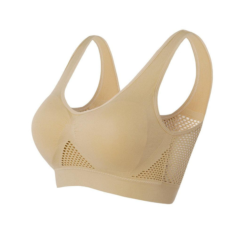 Brassière respirante sans couture