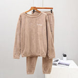 Pyjama femme chaud et confortable en flanelle