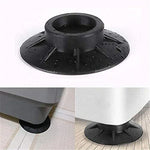 4x Coussins anti-vibrations pour machine à laver