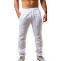 Pantalon en lin respirant pour homme