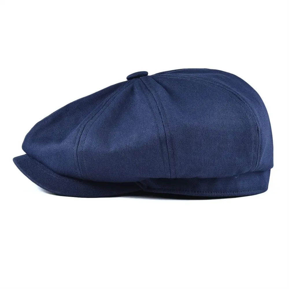 Casquette Gavroche Homme en Coton Style Gatsby Rétro – 9 Couleurs & 4 Tailles