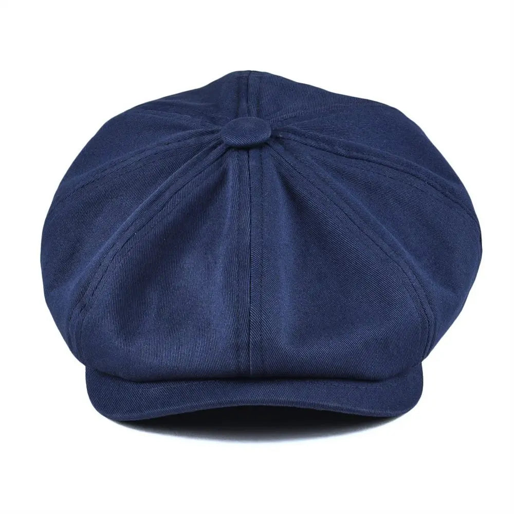Casquette Gavroche Homme en Coton Style Gatsby Rétro – 9 Couleurs & 4 Tailles
