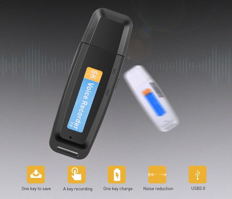 Mini dictaphone USB