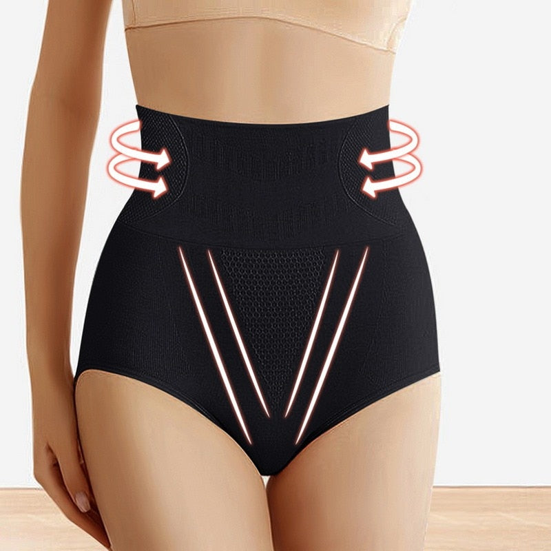 Lot de 3 culottes gainantes ventre plat et push up