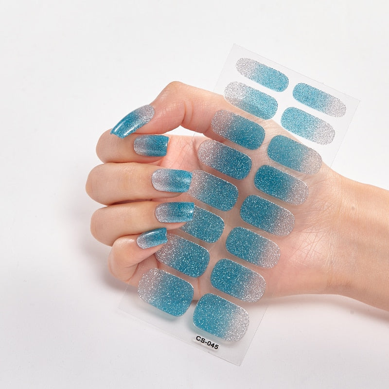Paillette bleu