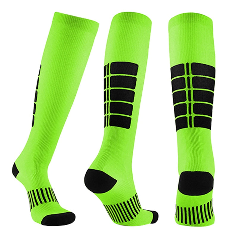 Lot de 2 Paires de Chaussettes de Compression Anti Varices