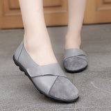 Mocassins orthopédiques en cuir pour femme