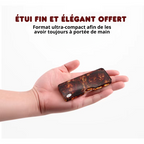 Lunettes de Vue SLIM Sans Branches Pince-Nez - Étui OFFERT