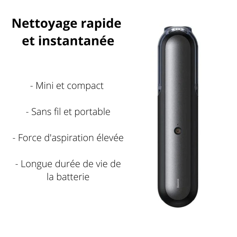 Mini aspirateur sans fil puissant