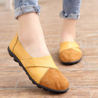 Mocassins orthopédiques en cuir pour femme