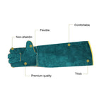 Gants de protection longs anti-morsure pour animaux