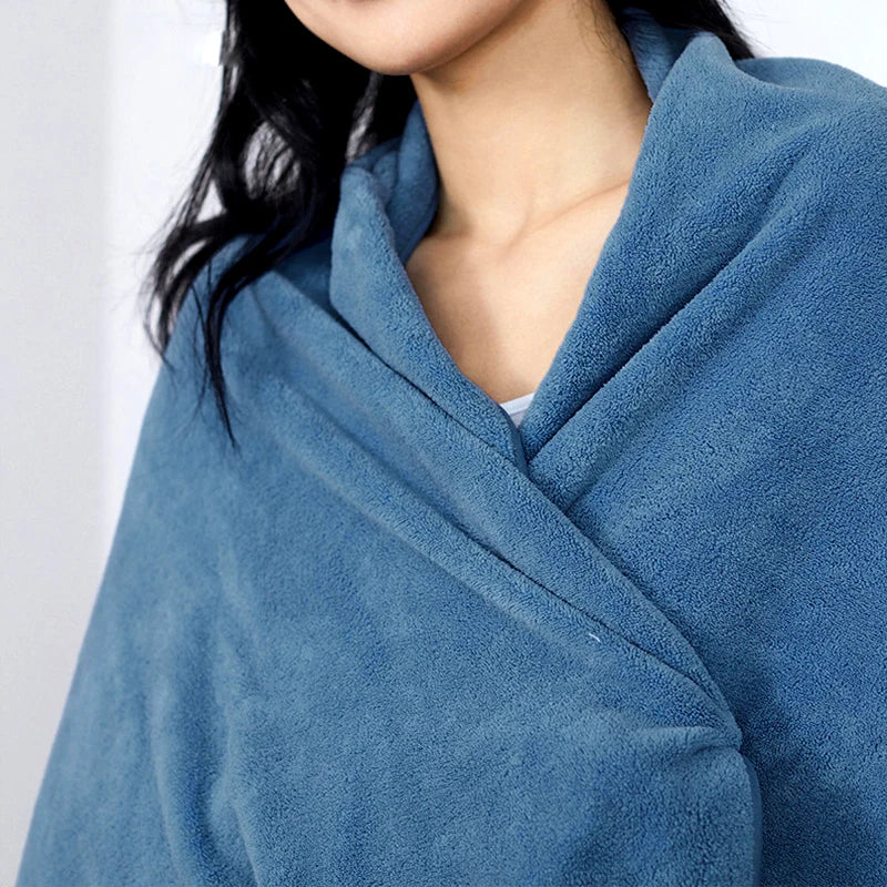 Serviette de Bain en Microfibre Super Épaisse & Absorbante à Séchage Rapide