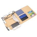 Sun visor organizer