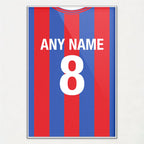 Affiche Maillot de Football avec Nom – Cadeau Idéal pour Supporters