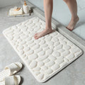 Tapis de bain pavé ultra absorbant