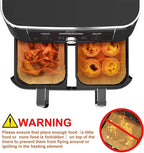 200x Papier Cuisson Sans Huile pour Air Fryer