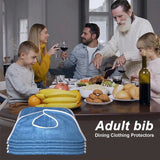 Bavoir XXL pour adulte en Microfibre lavable et réutilsable