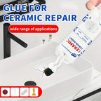 Pâte de Réparation Carrelage & Céramique – Rebouchage des Fissures et Éclats – Pour Porcelaine, Émail & Marbre