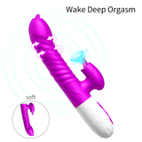 CUNIVIBRO - Vibromasseur à double langue chauffant