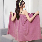 Snap Bath Towel Robe - ULTRA absorbent