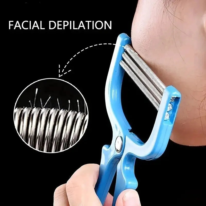 Pince Épilatoire Visage Anti-Douleur Réutilisable