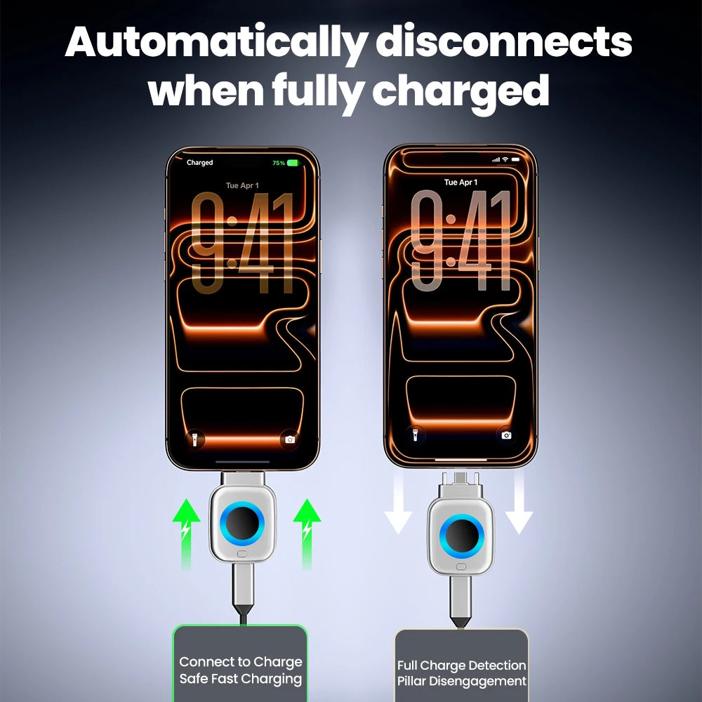 Smart 140W USB-C Fast Charger – Automatic Shut-off at Full Charge for Phones