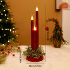 Bougies Chandelles 3PCS de Noël à LED
