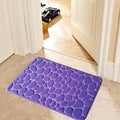 Tapis de bain pavé ultra absorbant