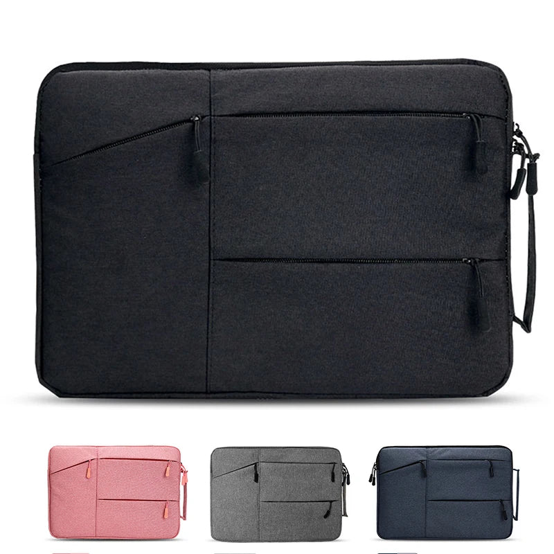Funda Protectora Impermeable para Ordenador Portátil de 13 a 16 Pulgadas – Diseño Multibolsillos y Compatible con MacBook, Lenovo y PC