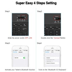 Mini Clavier et souris sans fil Bluetooth