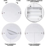 Pack de 2 Projecteurs LED sans-fil avec télécommande