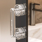 Poignée de Porte à Ventouse pour Porte Coulissante – Sans Perçage, Imperméable & Facile à Installer – Placard, Armoire & Salle de Bain