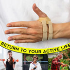 Thumb splint for hand osteoarthritis and rhizarthrosis