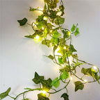 Guirlande de lierre lumineuse
