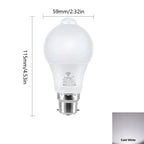Pack of 4 Energy-Saving LED Bulbs with Motion Sensor