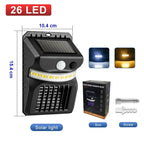 Solar Motion Sensor Light with Integrated Mosquito Repellent