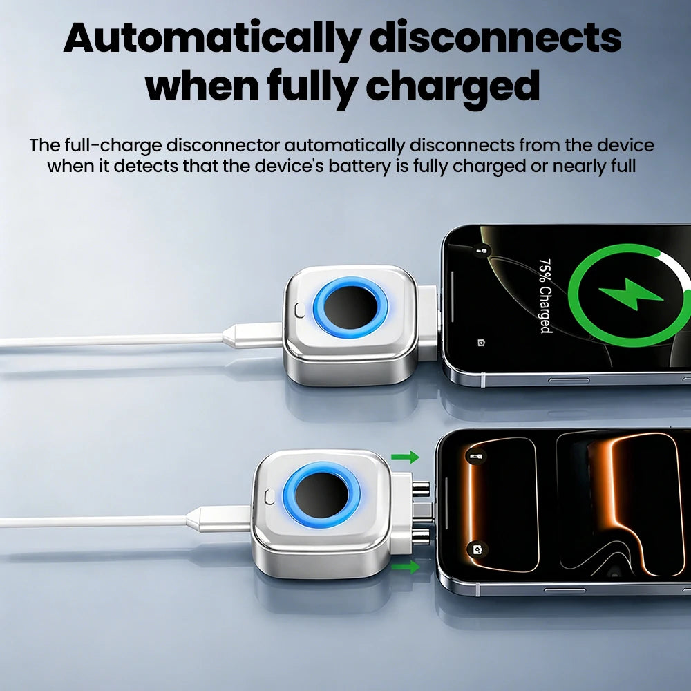 Smart 140W USB-C Fast Charger – Automatic Shut-off at Full Charge for Phones