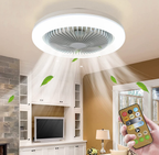Ventilateur de Plafond Moderne à LED