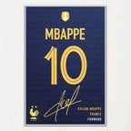Personalized Football Jersey Poster - The Ideal Gift for Supporters