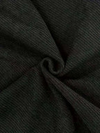 Pantalon Homme en Velours Côtelé Coupe Oversize - Style Décontracté & Cozy